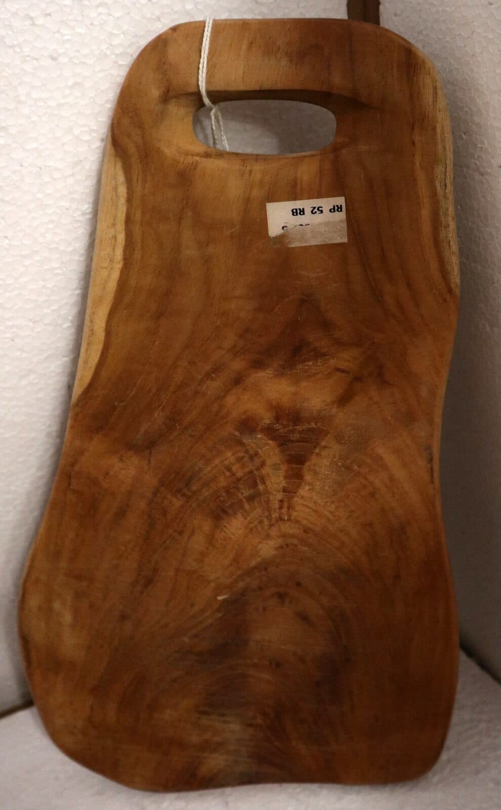 Tagliere in legno di teak naturale cm 30x18x1circa vassoio - 3