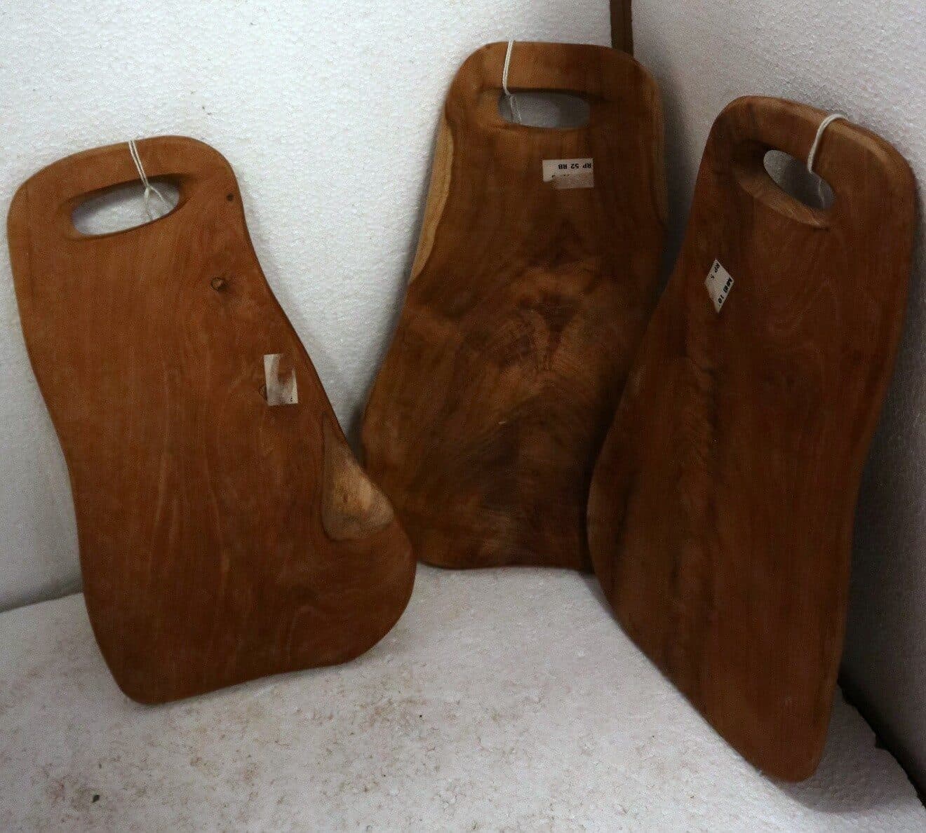 Tagliere in legno di teak naturale cm 30x18x1circa vassoio - 6
