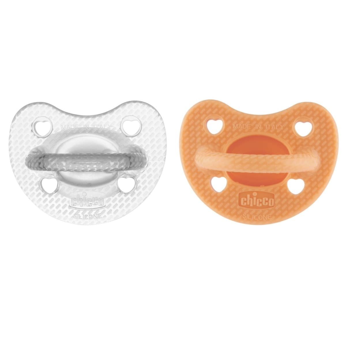 Gommotto Chicco PhysioForma Luxe 6-16m 2Pz – Arancio