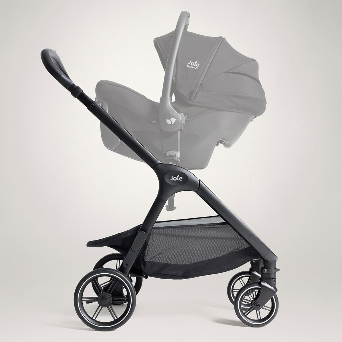 Passeggino Joie Signature Valora con Parapioggia e Adattatori – Ebony