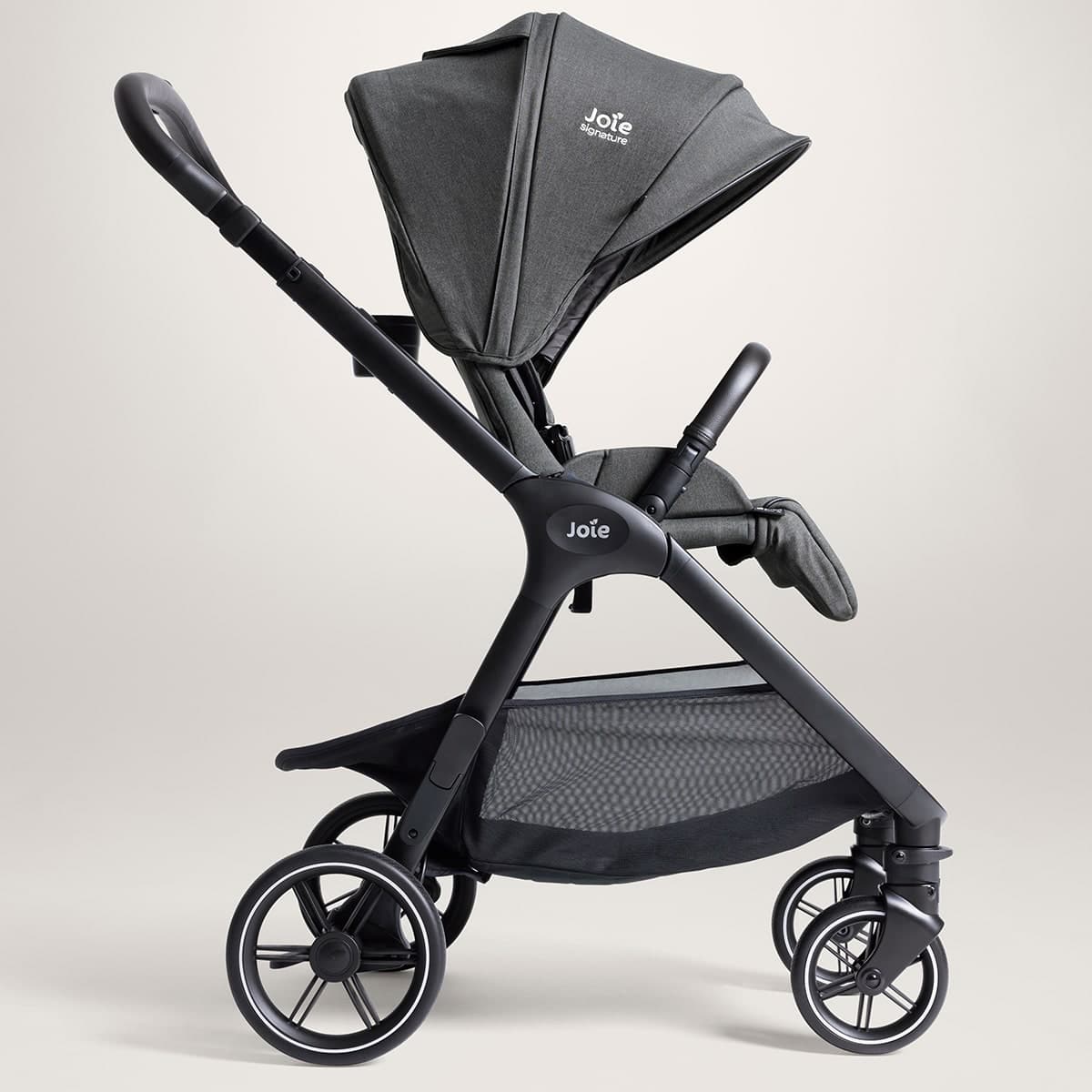 Passeggino Joie Signature Valora con Parapioggia e Adattatori – Ebony