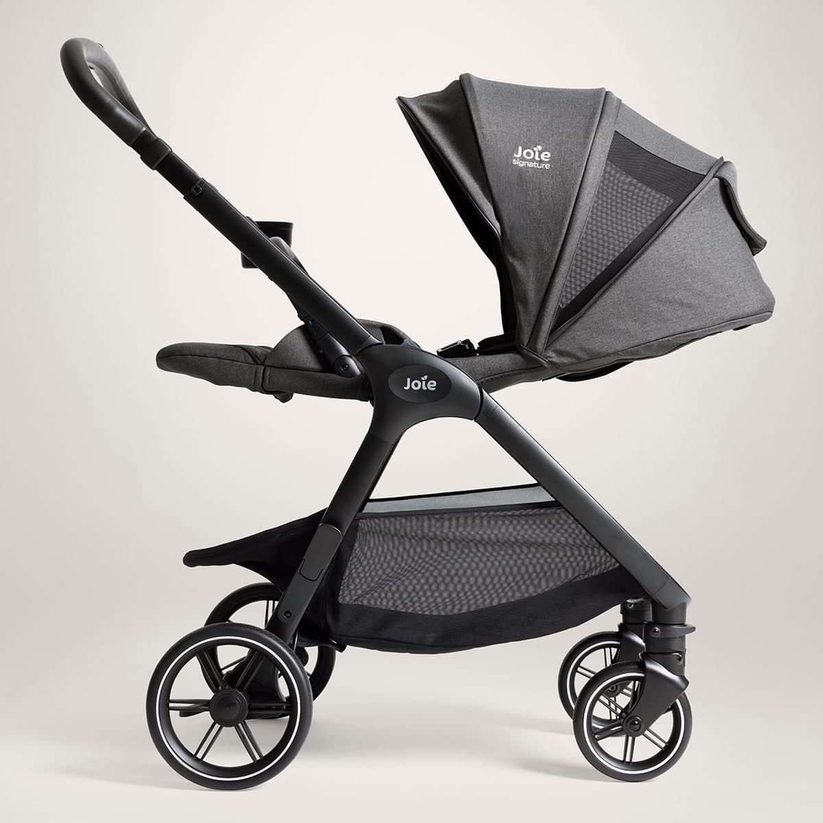 Passeggino Joie Signature Valora con Parapioggia e Adattatori – Ebony