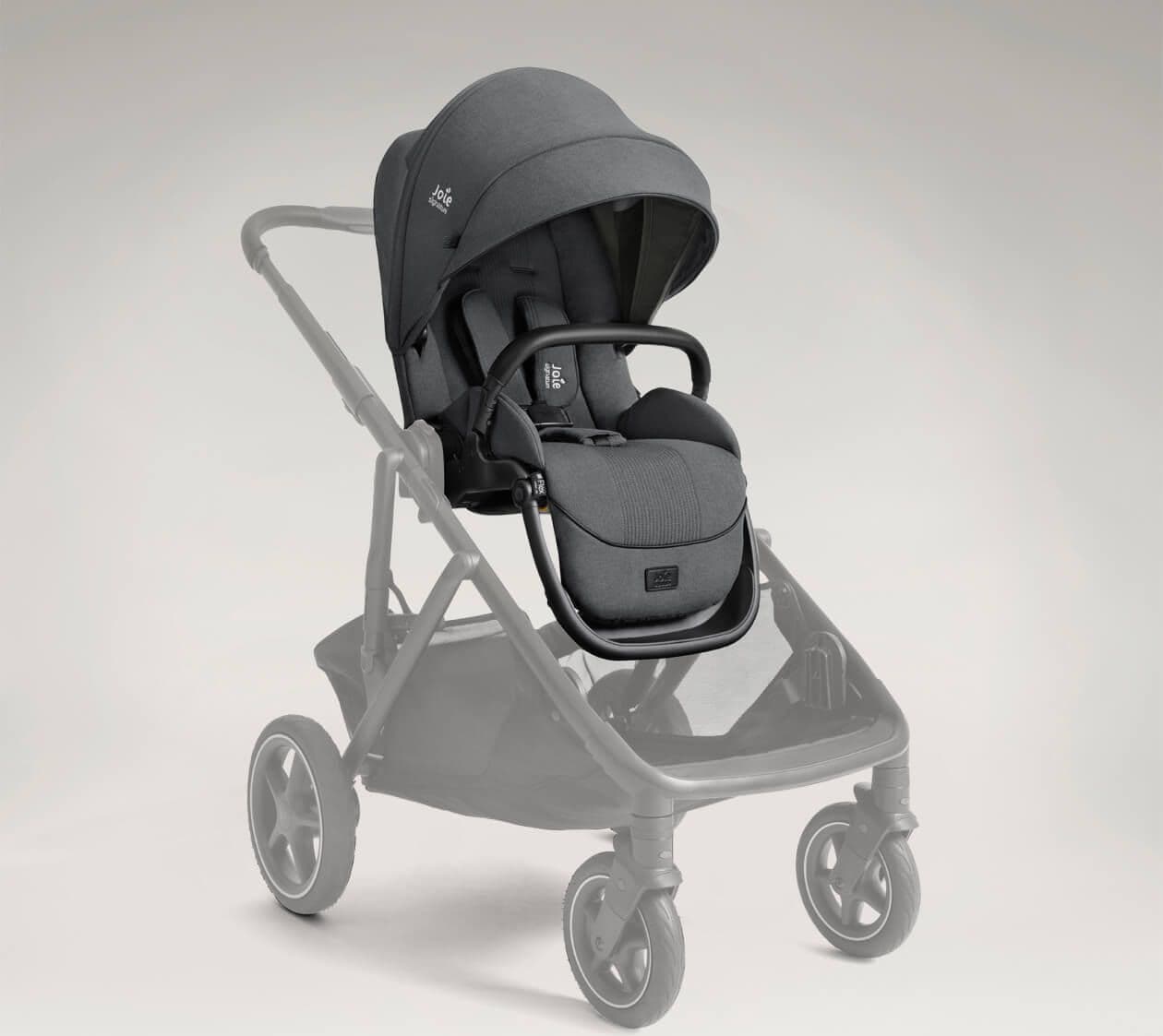 Seconda Seduta Joie Signature Versiti con Parapioggia – Ebony