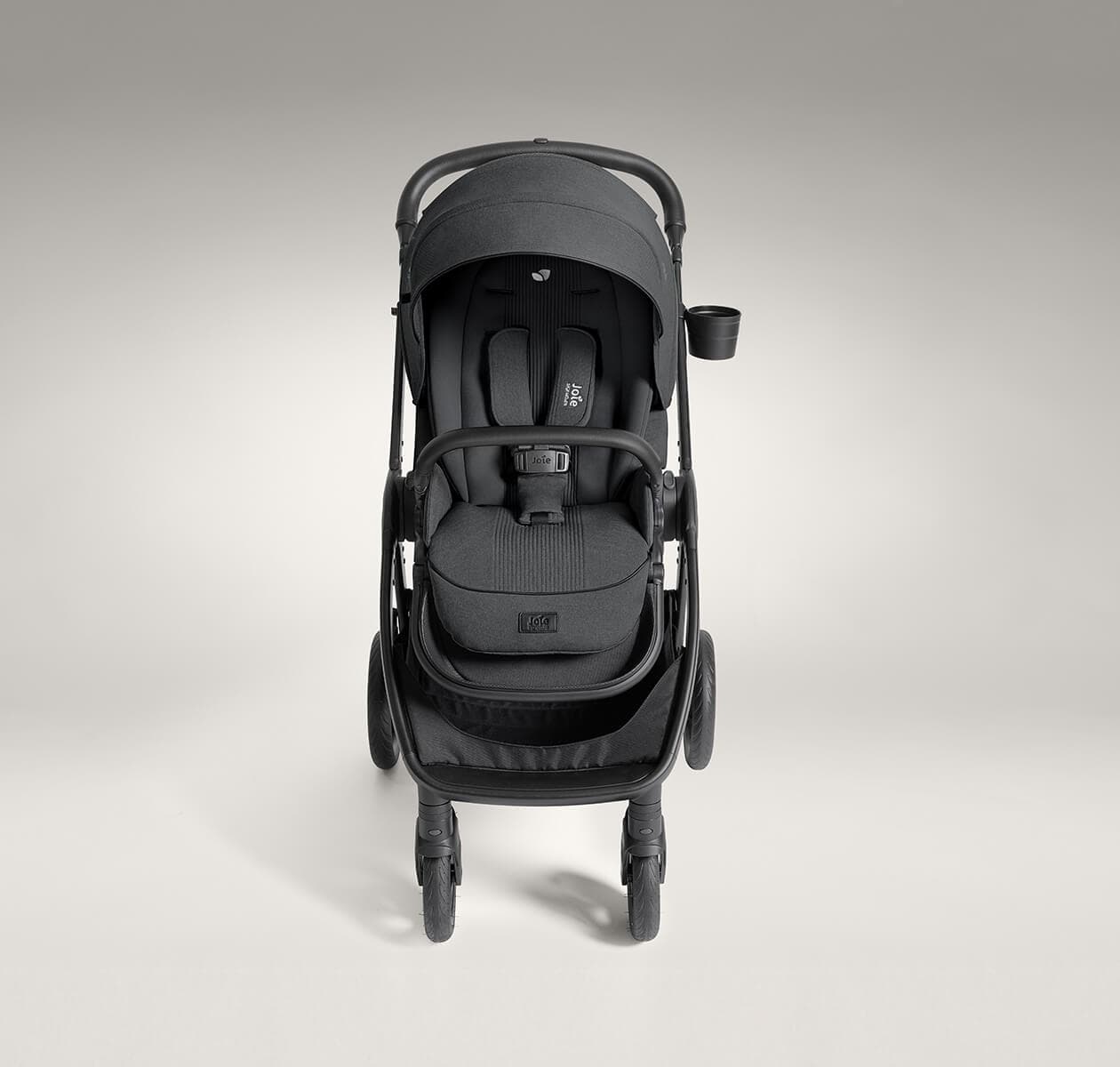Passeggino Joie Signature Finiti con Parapioggia e Adattatori – Ebony