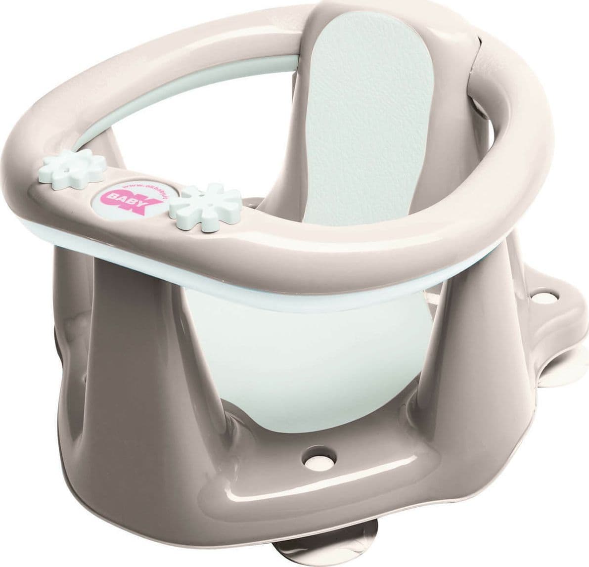 Poltroncina da Bagno Ok Baby Flipper Evolution Colori Basic Assortiti – Tortora