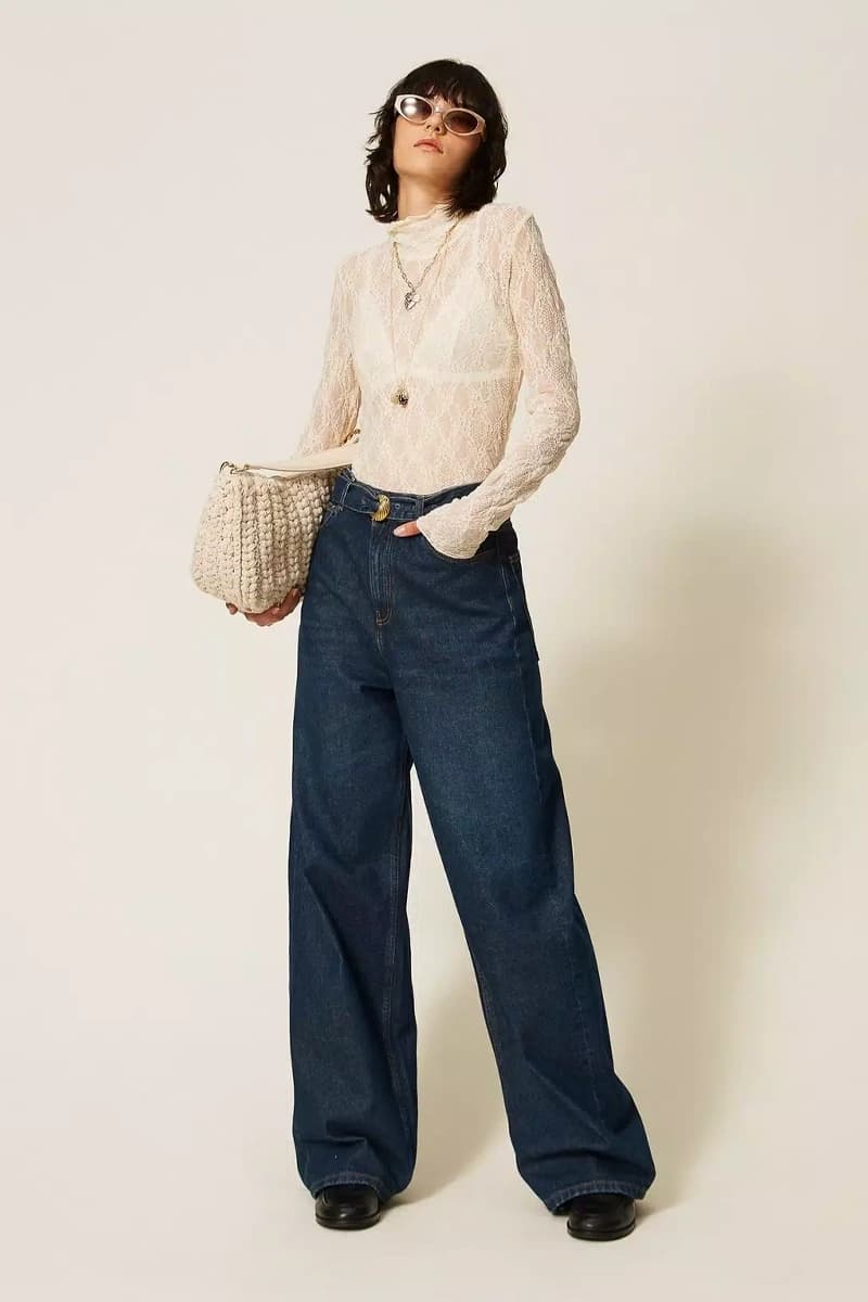 Dolcevita stretch fitted | TWINSET - 4