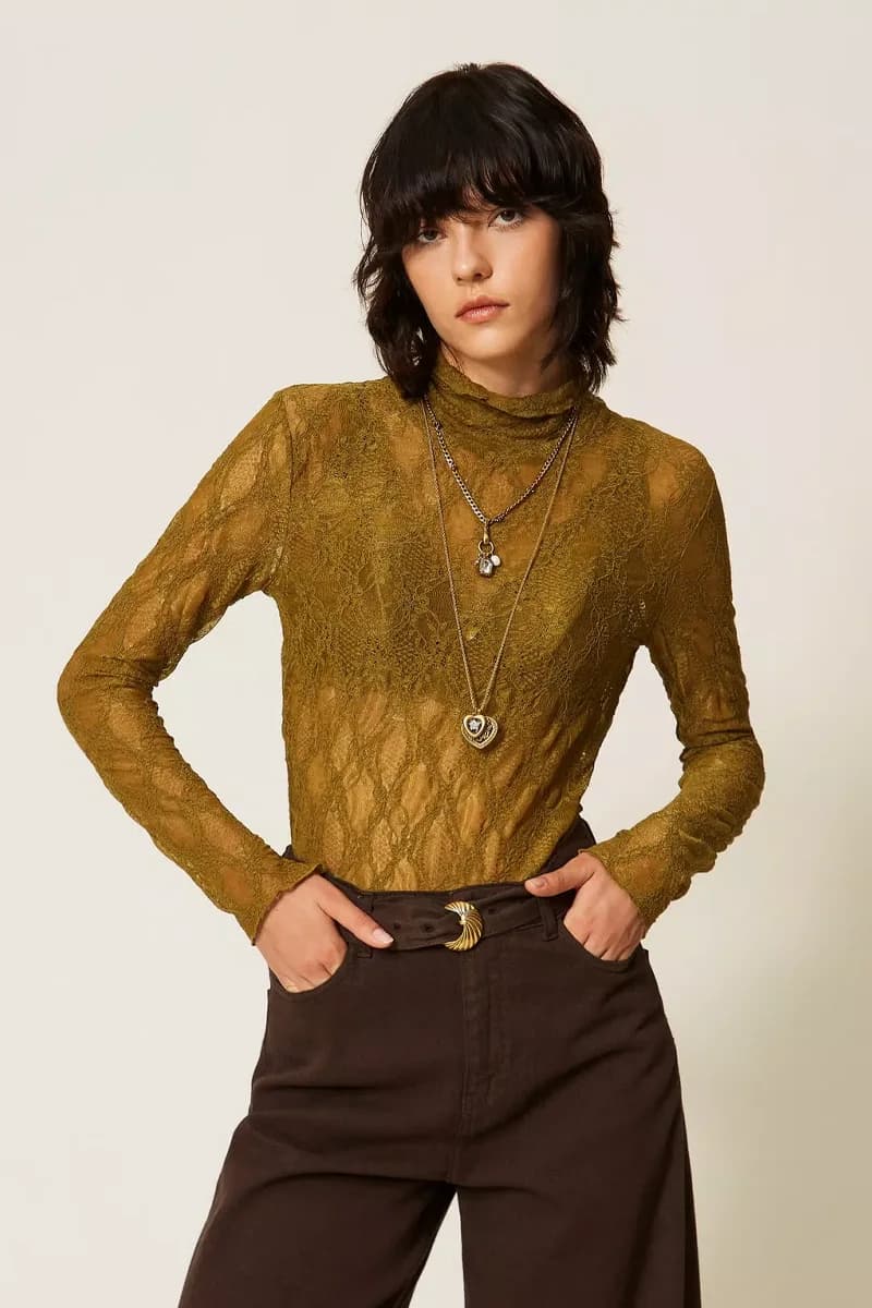 Dolcevita stretch fitted | TWINSET - 6