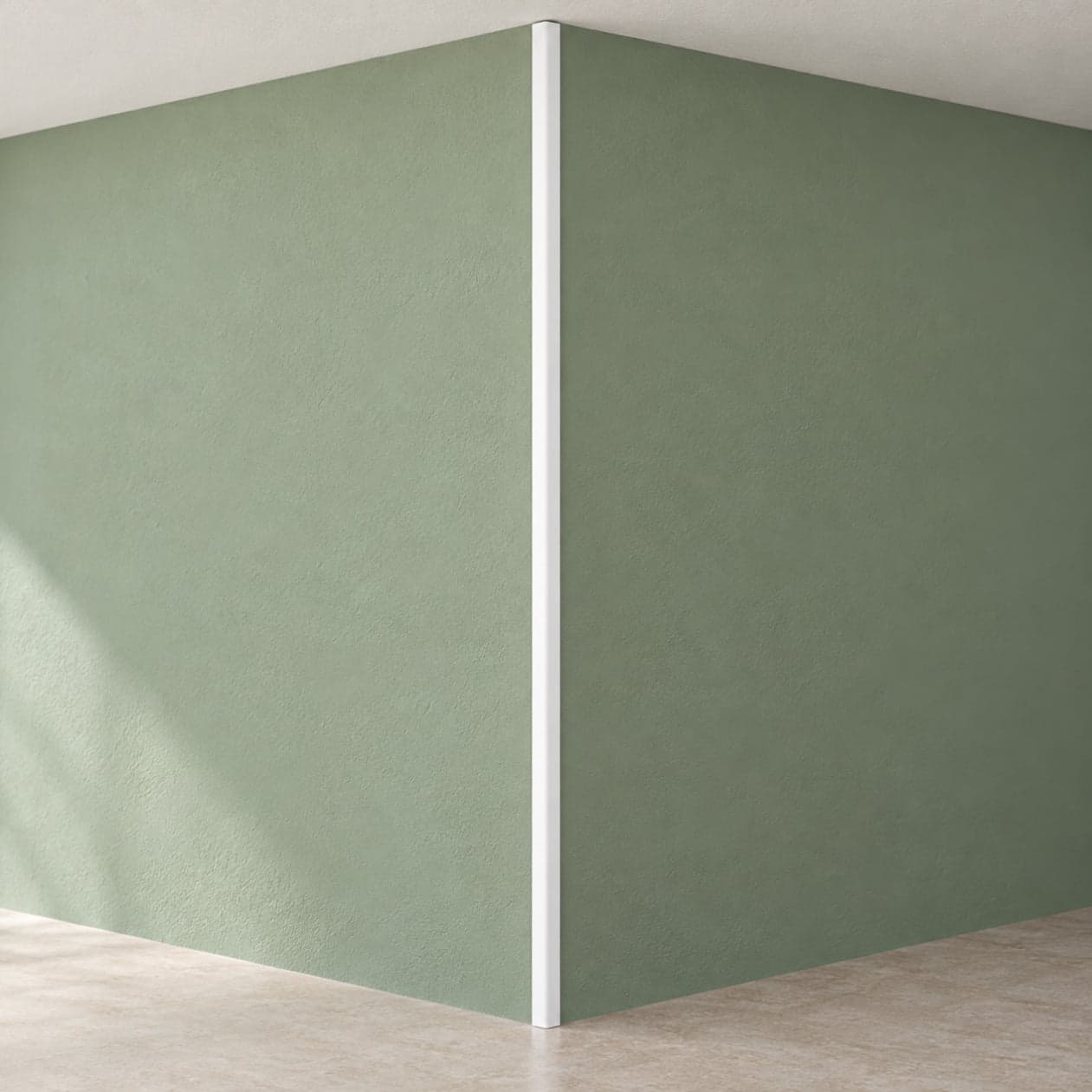 Profilo Angolare a L Squadrato in Pino Scandinavo Bianco Laccato 21x21x2700 mm – Pacco 5 Barre - 2