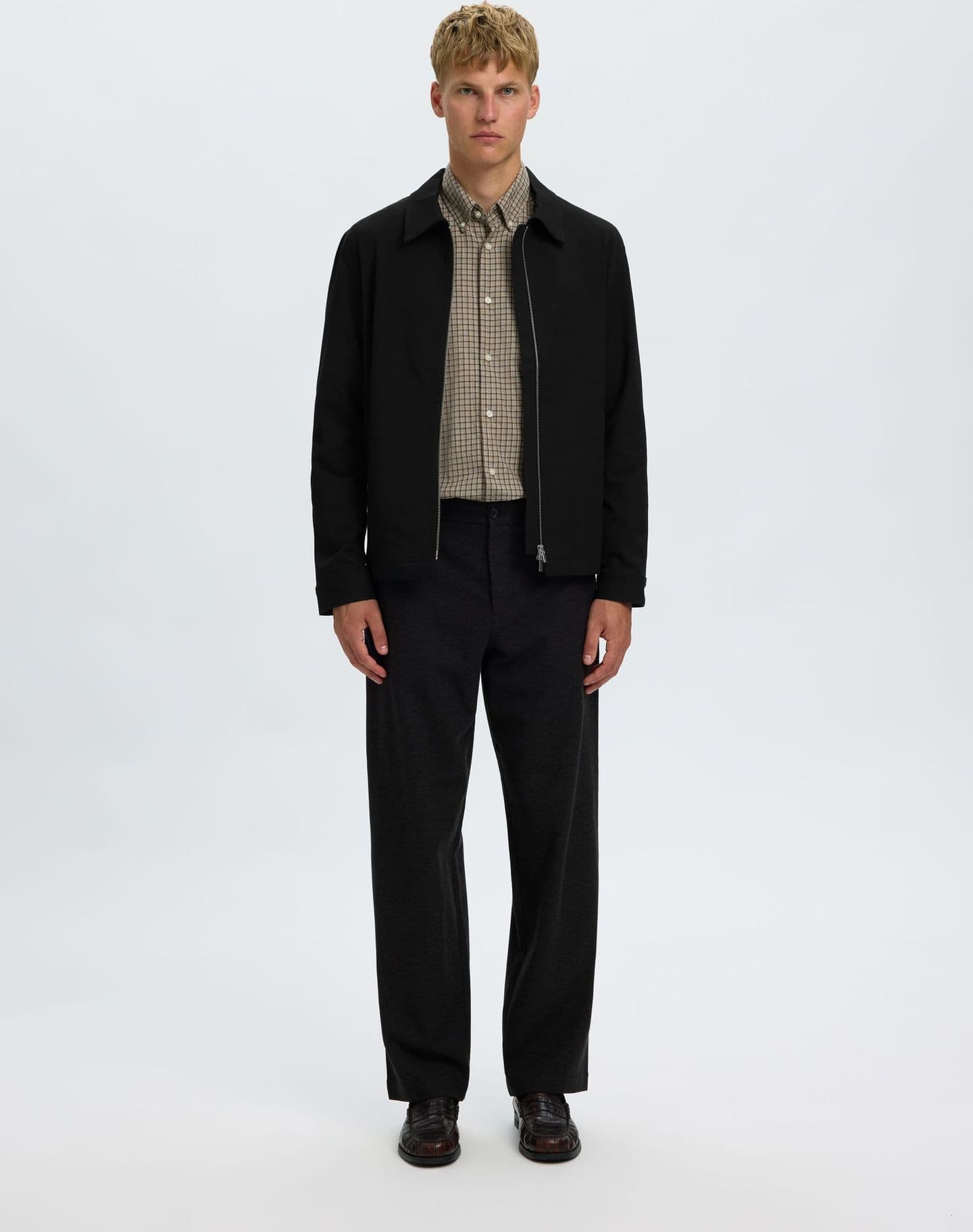 SELECTED Overshirt Uomo Selected REGULAR FINN ZIP - 4