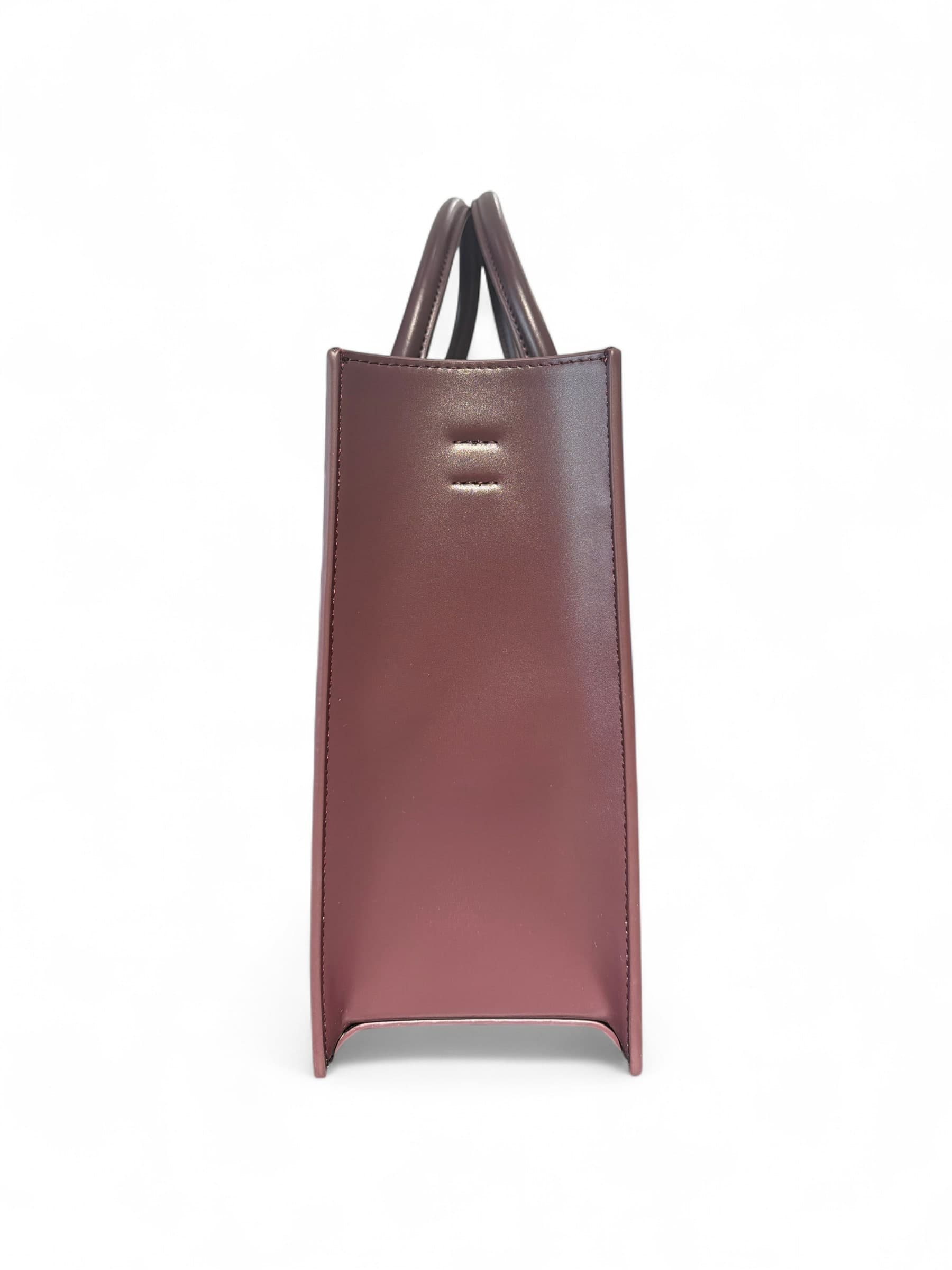 ELISABETTA FRANCHI Elisabetta Franchi Borsa in Pelle Marrone con Dettagli Oro - 2