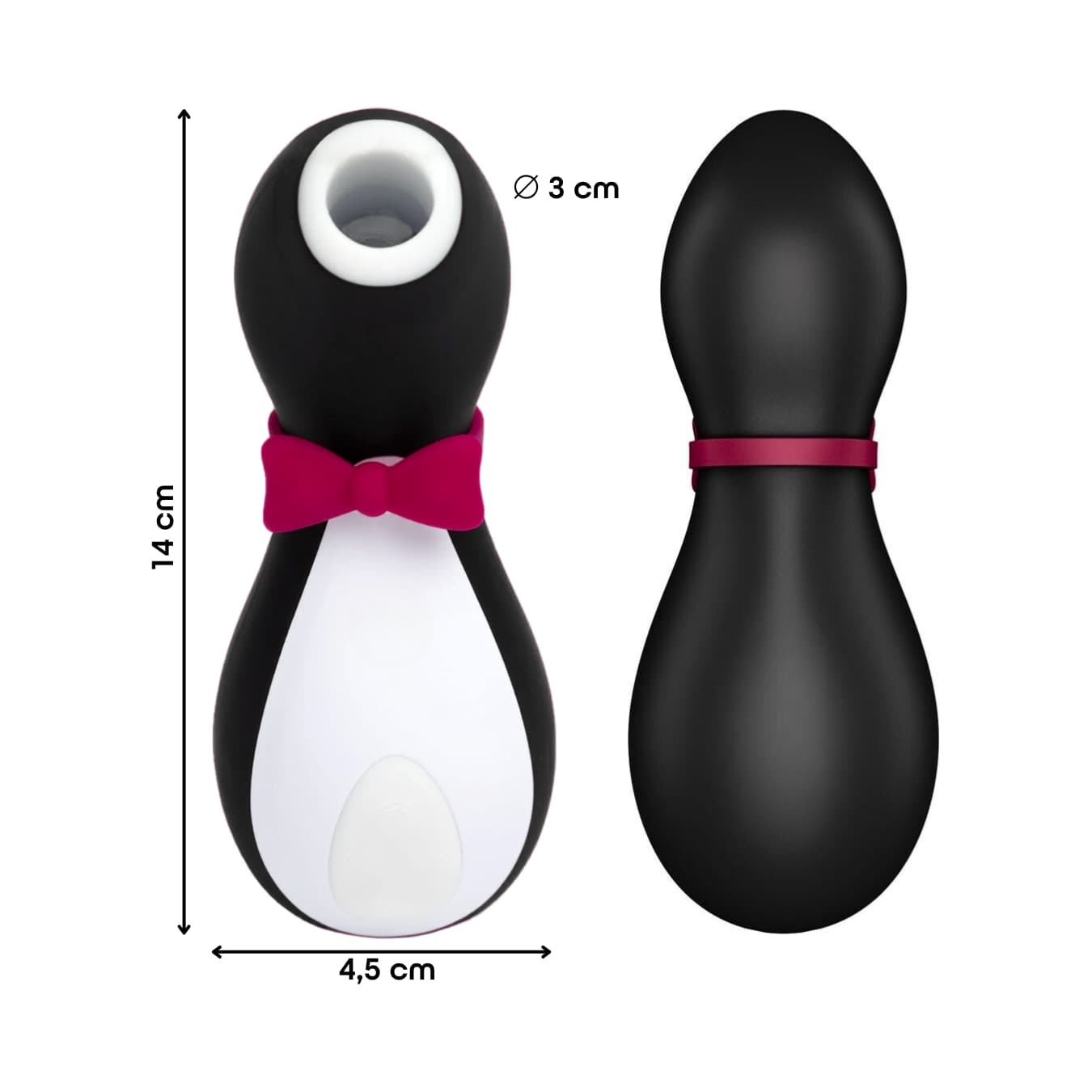 Succhia Clitoride Pinguino con 10 Modalità di Suzione e Vibrazione Sex Toy Donna - 6