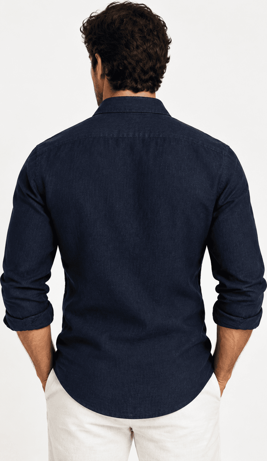 Camicia uomo Bagutta denim slim in cotone JBERLINOB - 2