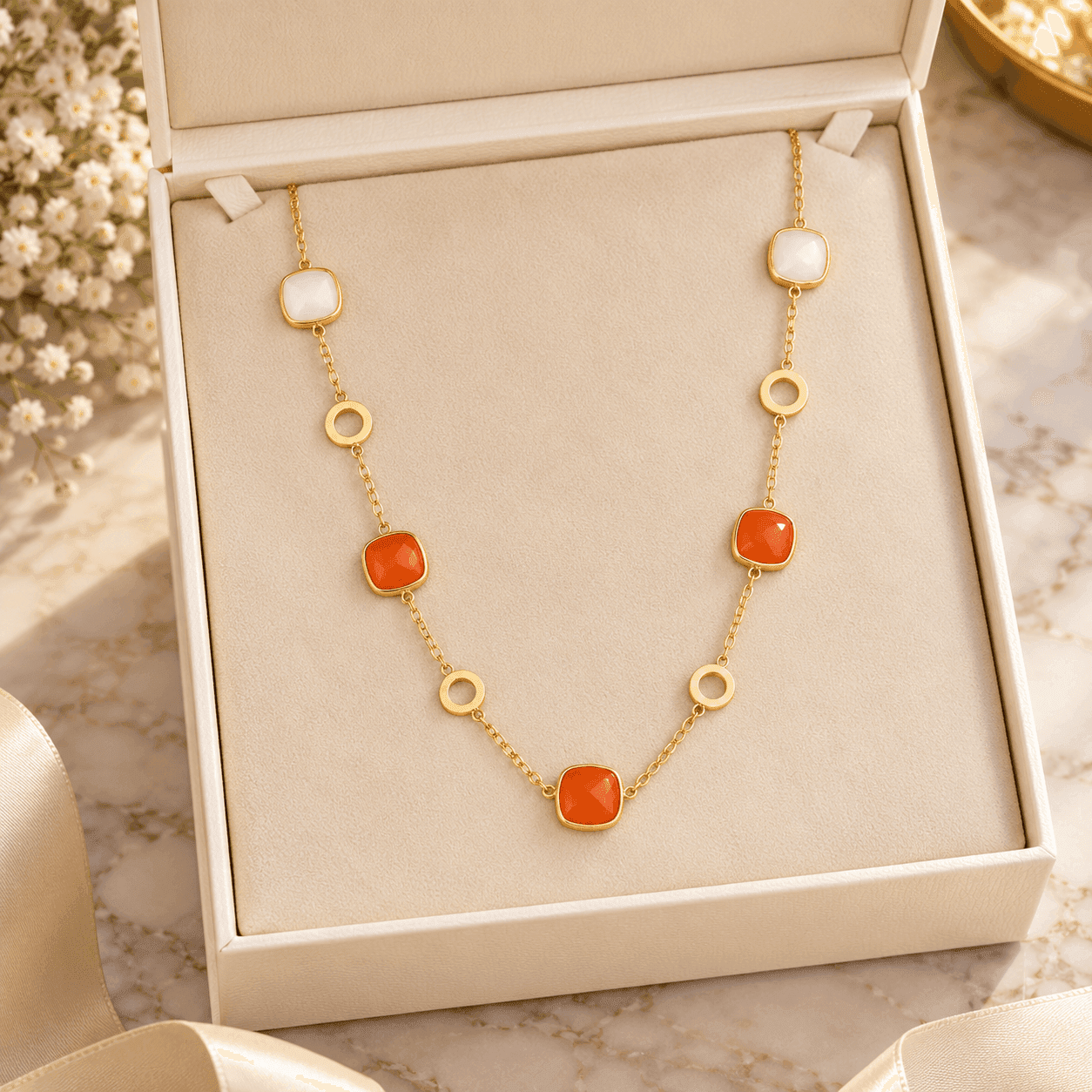 Ops Object  -   Collana con pietre colorate Mosaic - 3