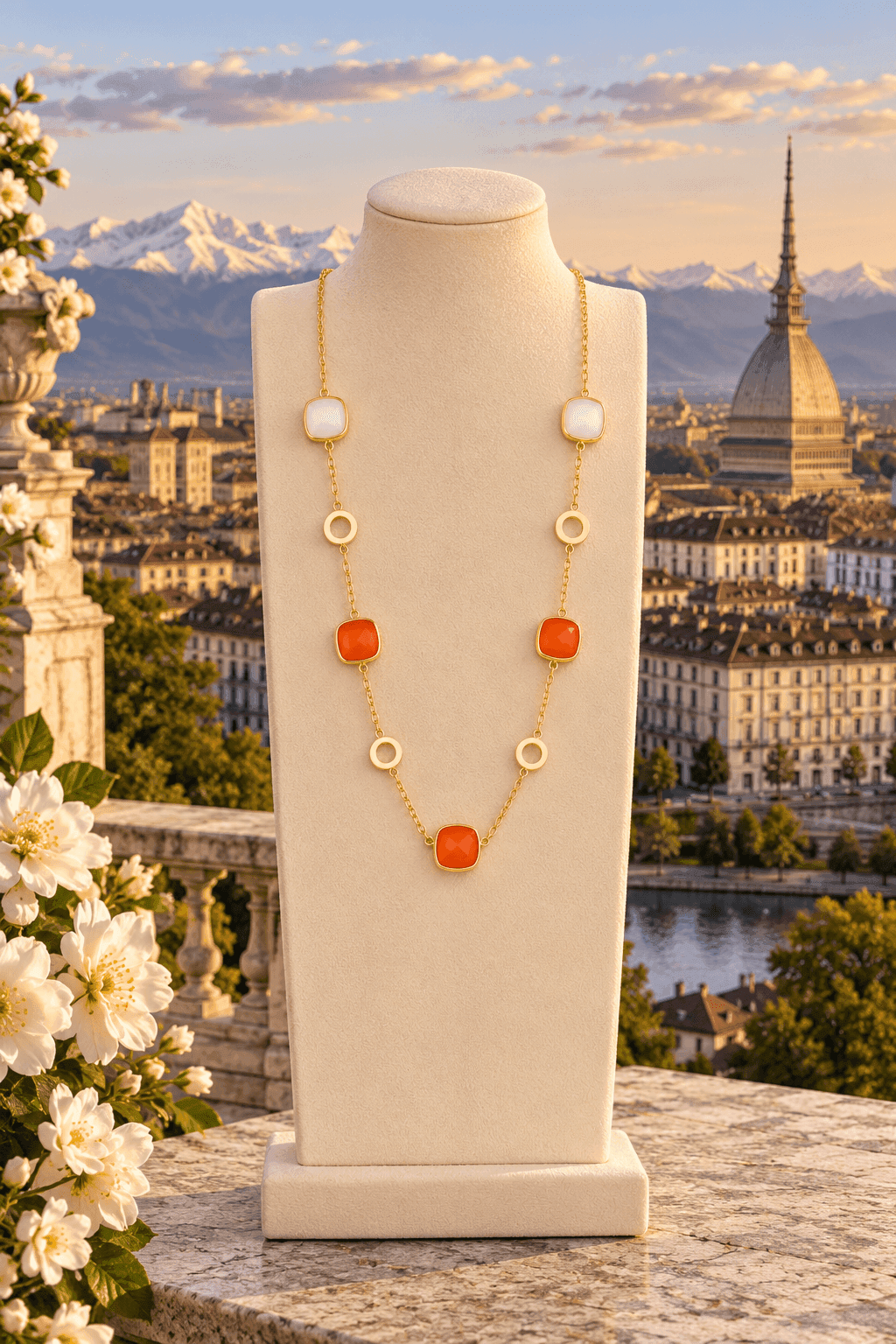 Ops Object  -   Collana con pietre colorate Mosaic - 4