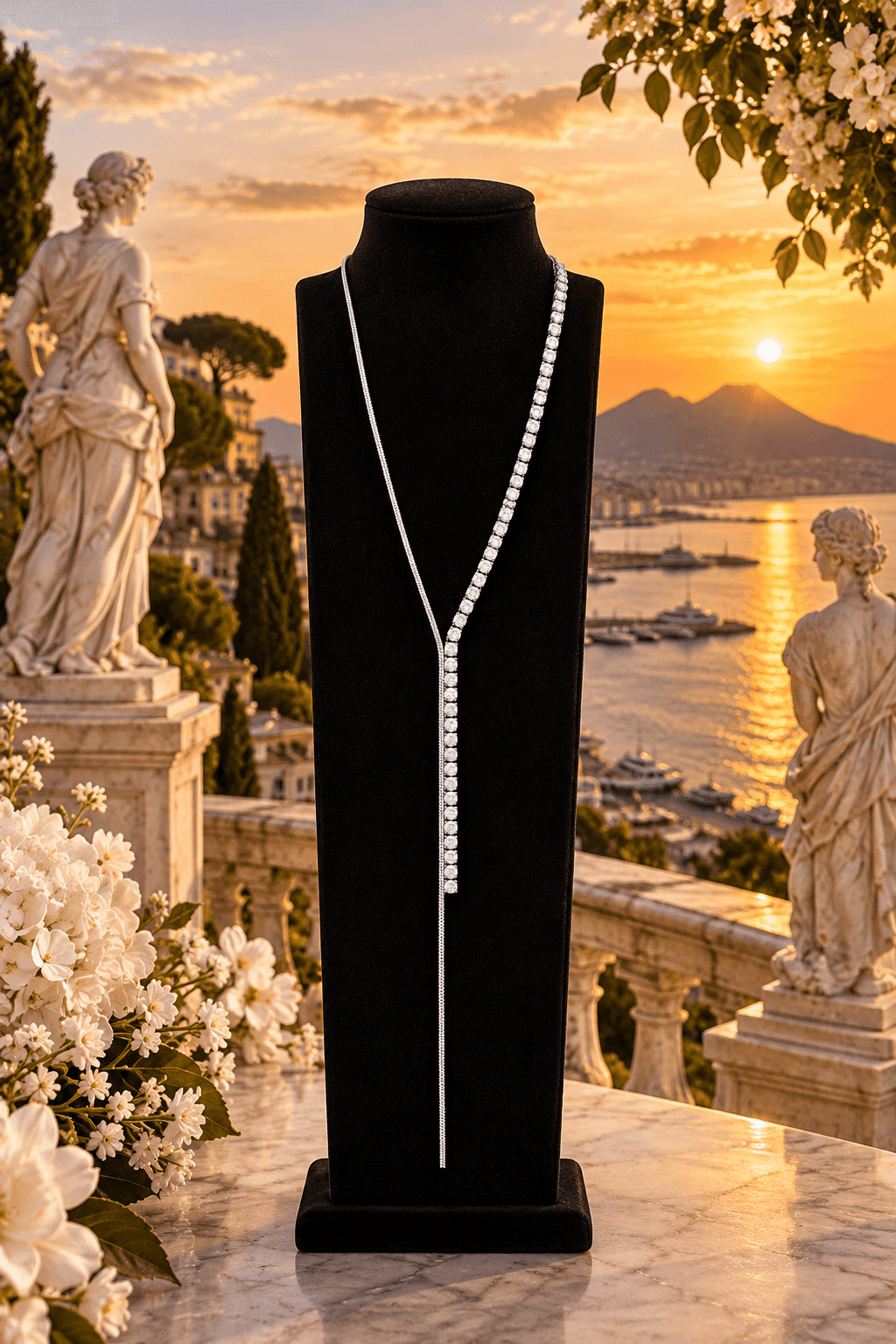 Ops Object -   Collana tennis e catena schiava Multiline - 4