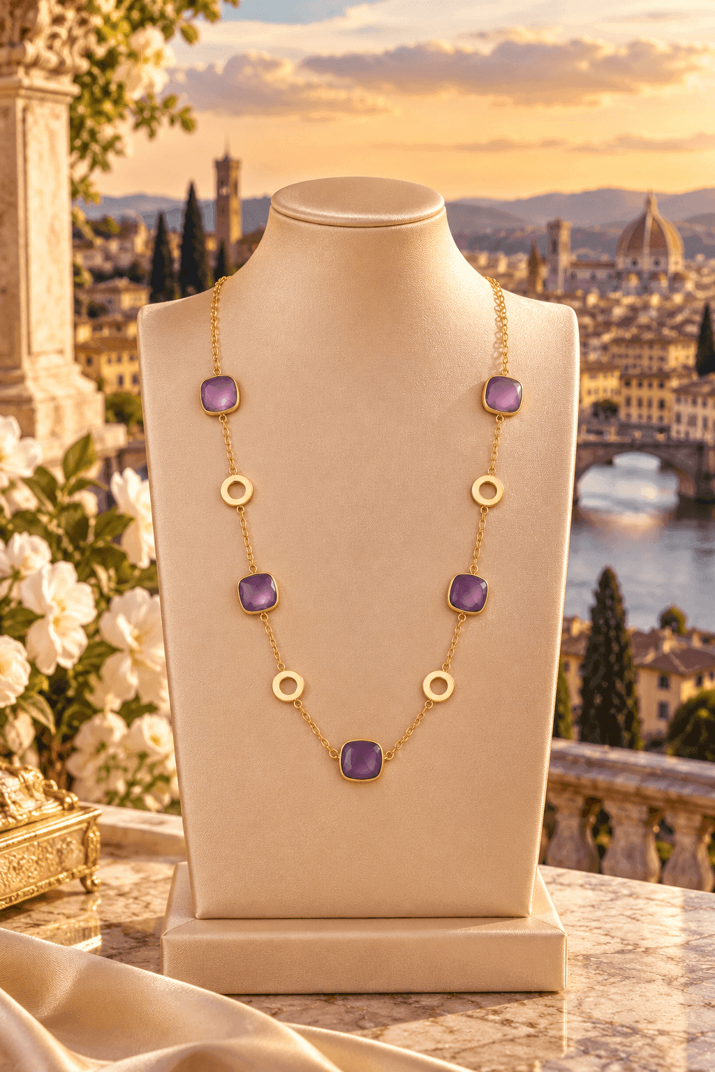 Ops Object  -   Collana con pietre colorate Mosaic - 4