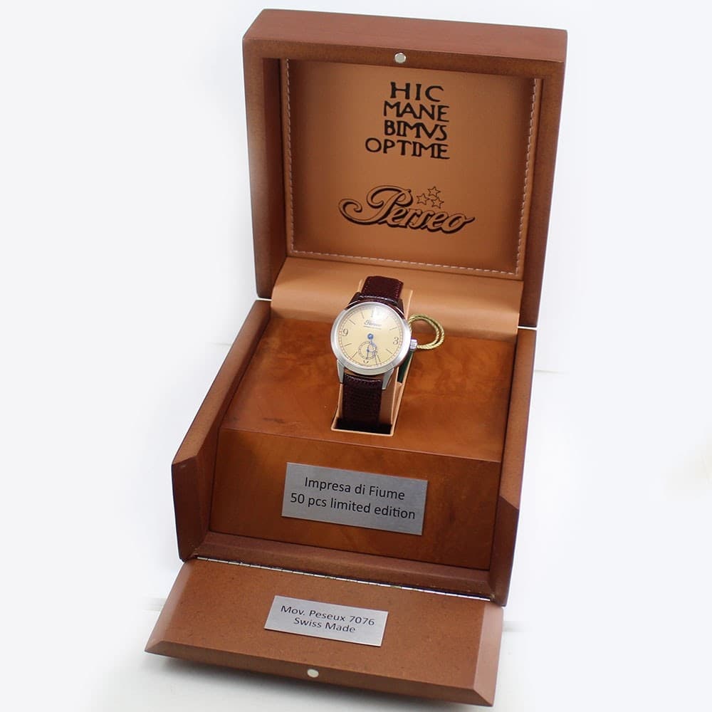 Orologio uomo Perseo Impresa di Fiume carica manuale Serie limitata - 9