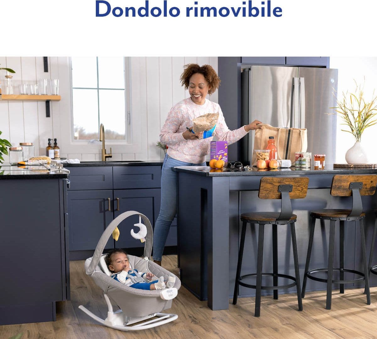 Altalena Graco SoftSway - Starlight - 4
