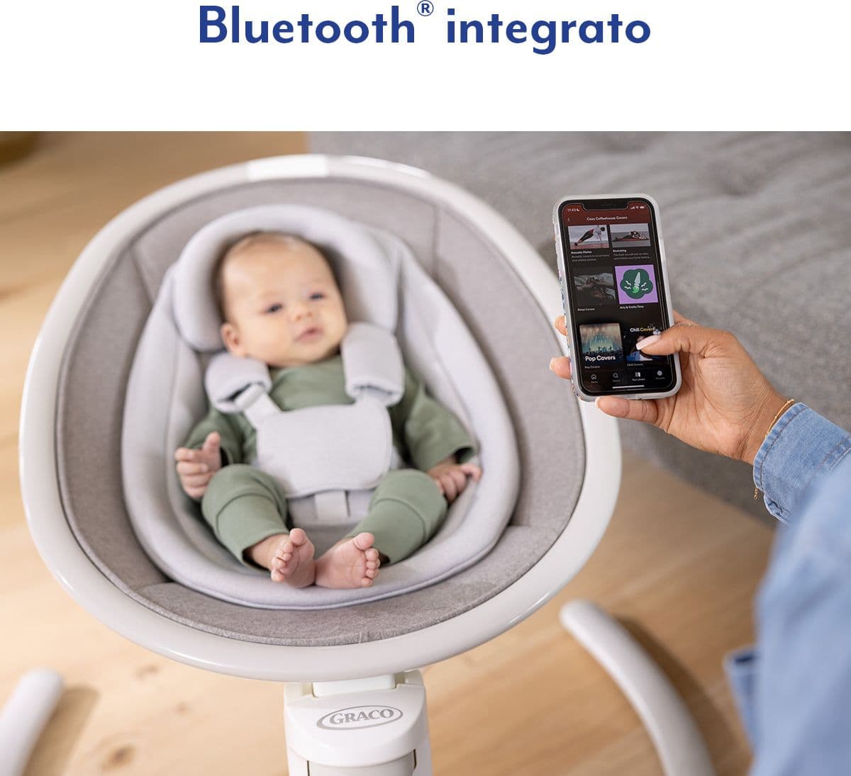 Altalena Graco Sway N Grow - Heather - 2