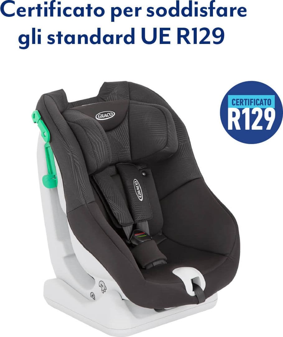 Seggiolino Auto Graco Extend R129 - Midnight - 2