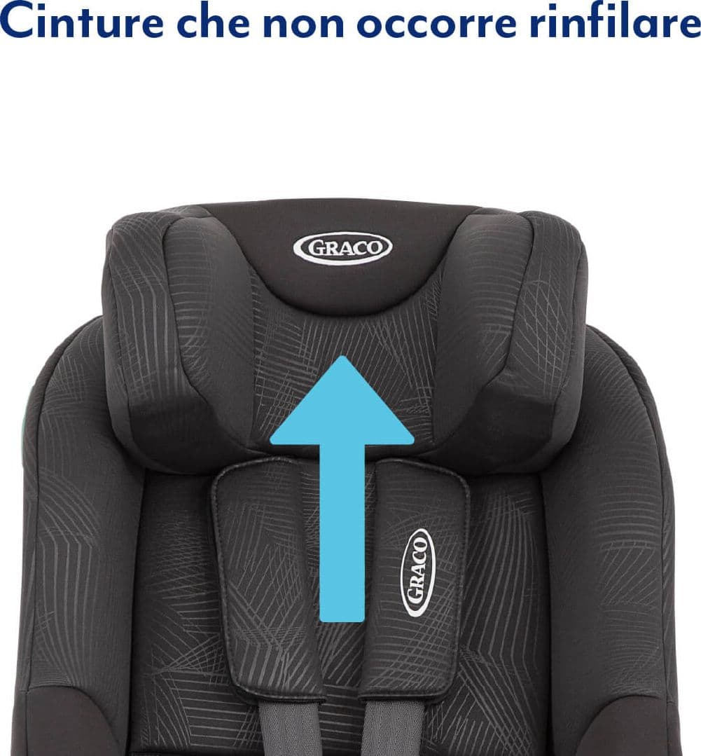 Seggiolino Auto Graco Extend R129 - Midnight - 3