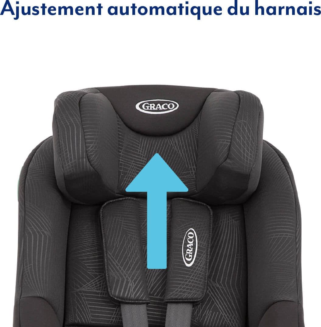 Seggiolino Auto Graco Extend R129 - Midnight - 4