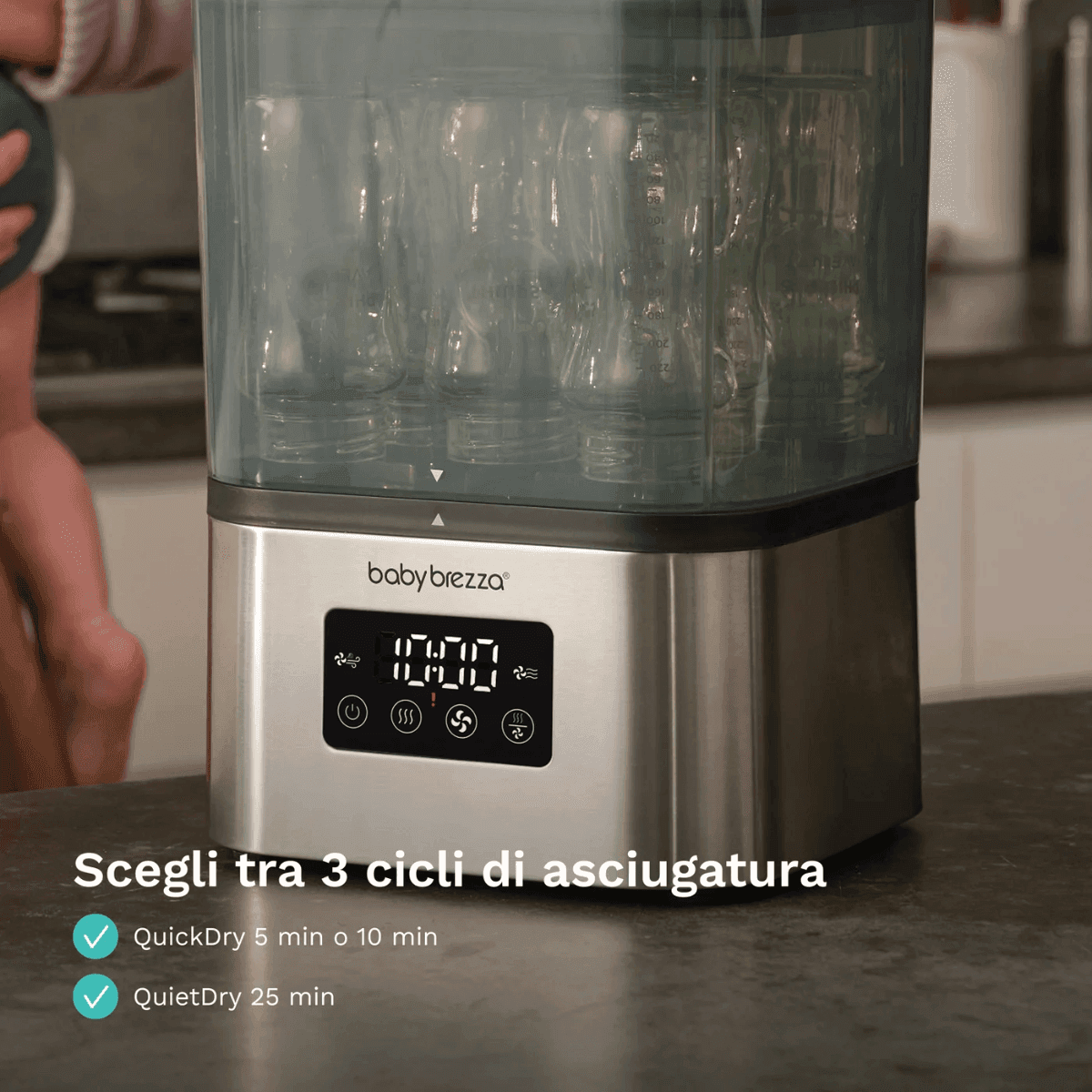 Sterilizzatore per Biberon BabyBrezza SuperQuick™ - 4