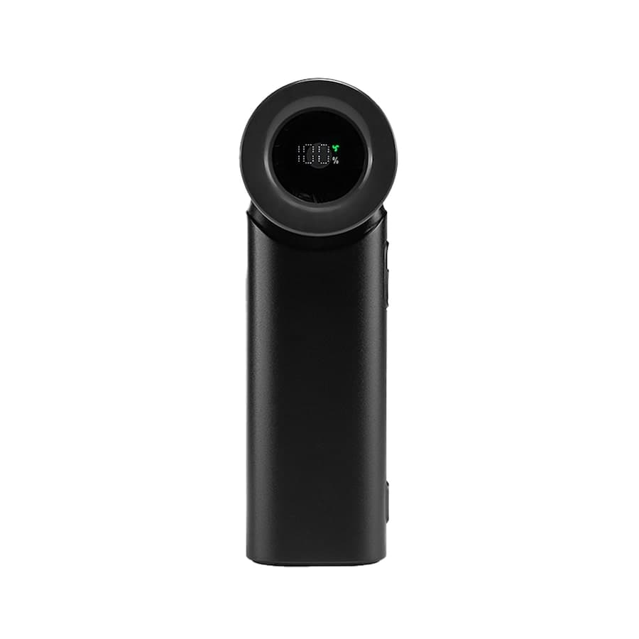 Ventilatore turbo portatile ricaricabile nero Sogo - 2