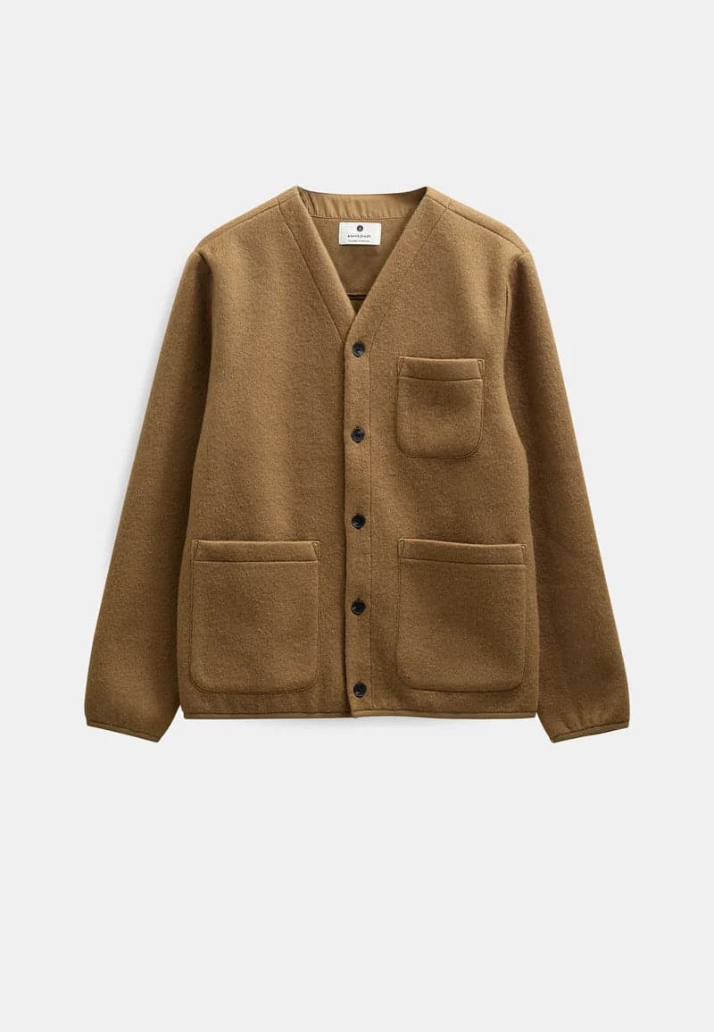 Cardigan Anerkjendt Aksigurd Boiled Wool Overshirt - 2
