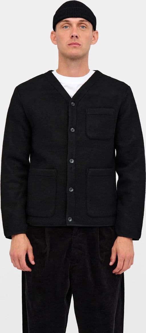 Cardigan Anerkjendt Aksigurd Boiled Wool Overshirt - 14