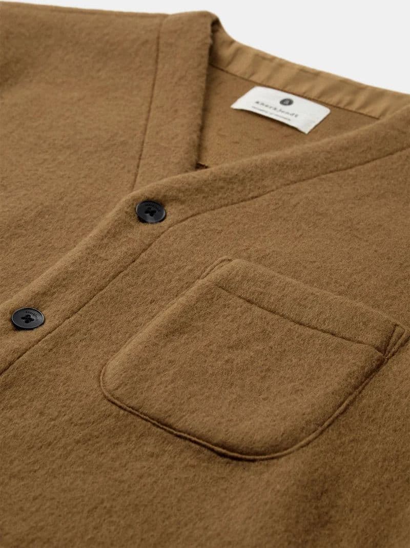 Cardigan Anerkjendt Aksigurd Boiled Wool Overshirt - 3