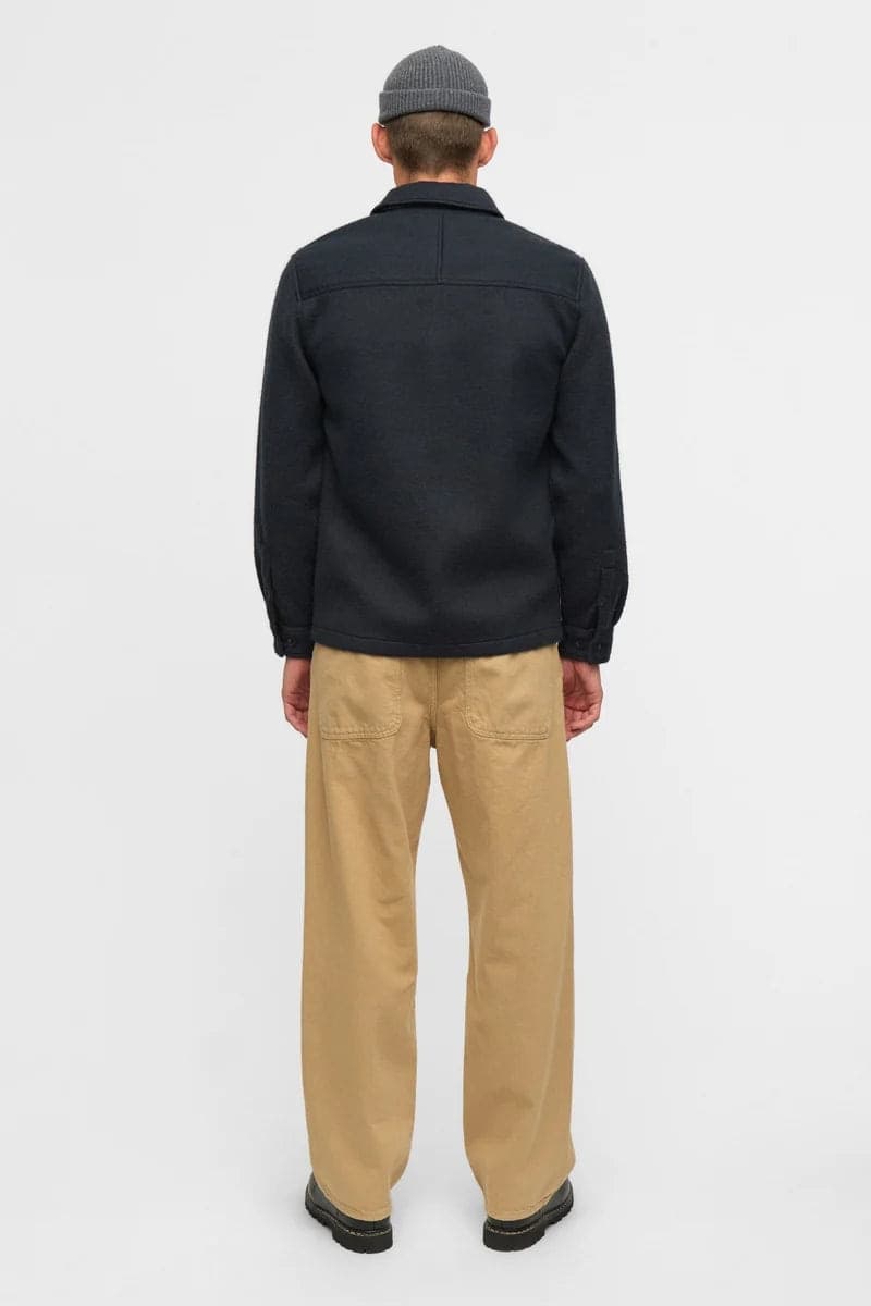 Camicia Lana Cotta Anerkjendt Akoscar Boiled Wool Overshirt - 8