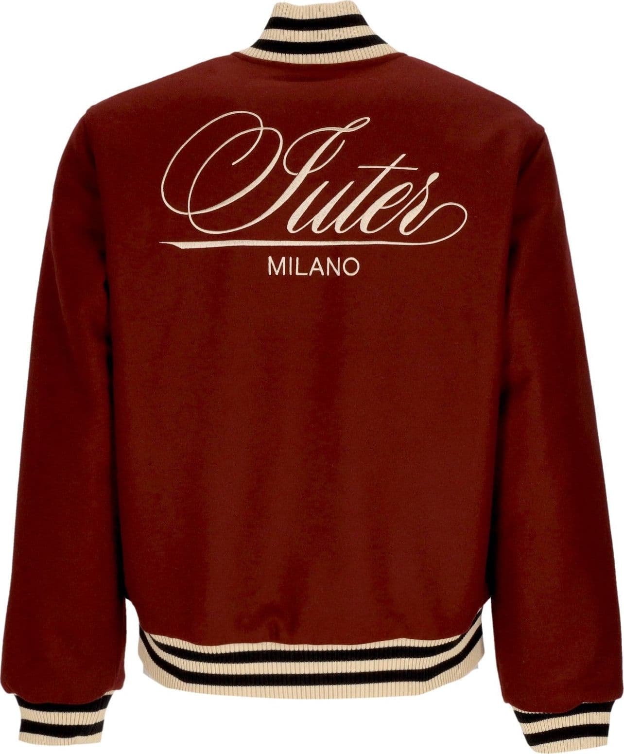 IUTER Giubbotto College Uomo Family Varsity Burgundy - 2