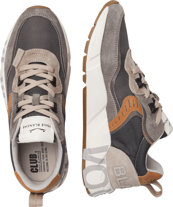 Voile Blanche  Sneakers Grigio - 2