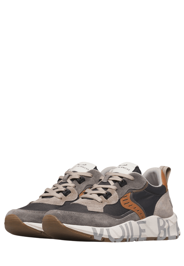 Voile Blanche  Sneakers Grigio - 3