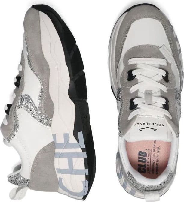 Voile Blanche  Sneakers Grigio - 3