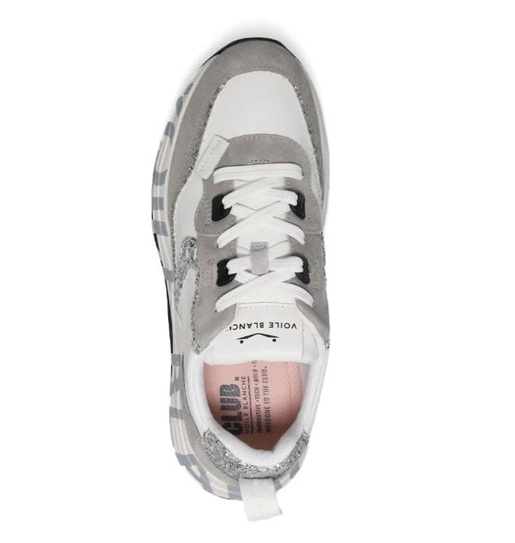 Voile Blanche  Sneakers Grigio - 4