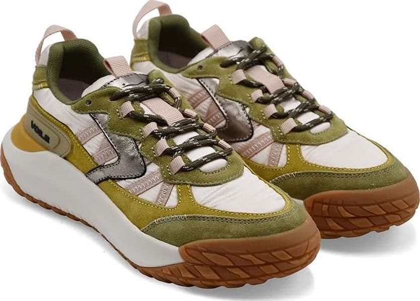 Voile Blanche  Sneakers Verde - 4