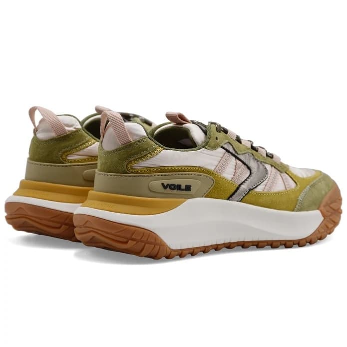 Voile Blanche  Sneakers Verde - 5
