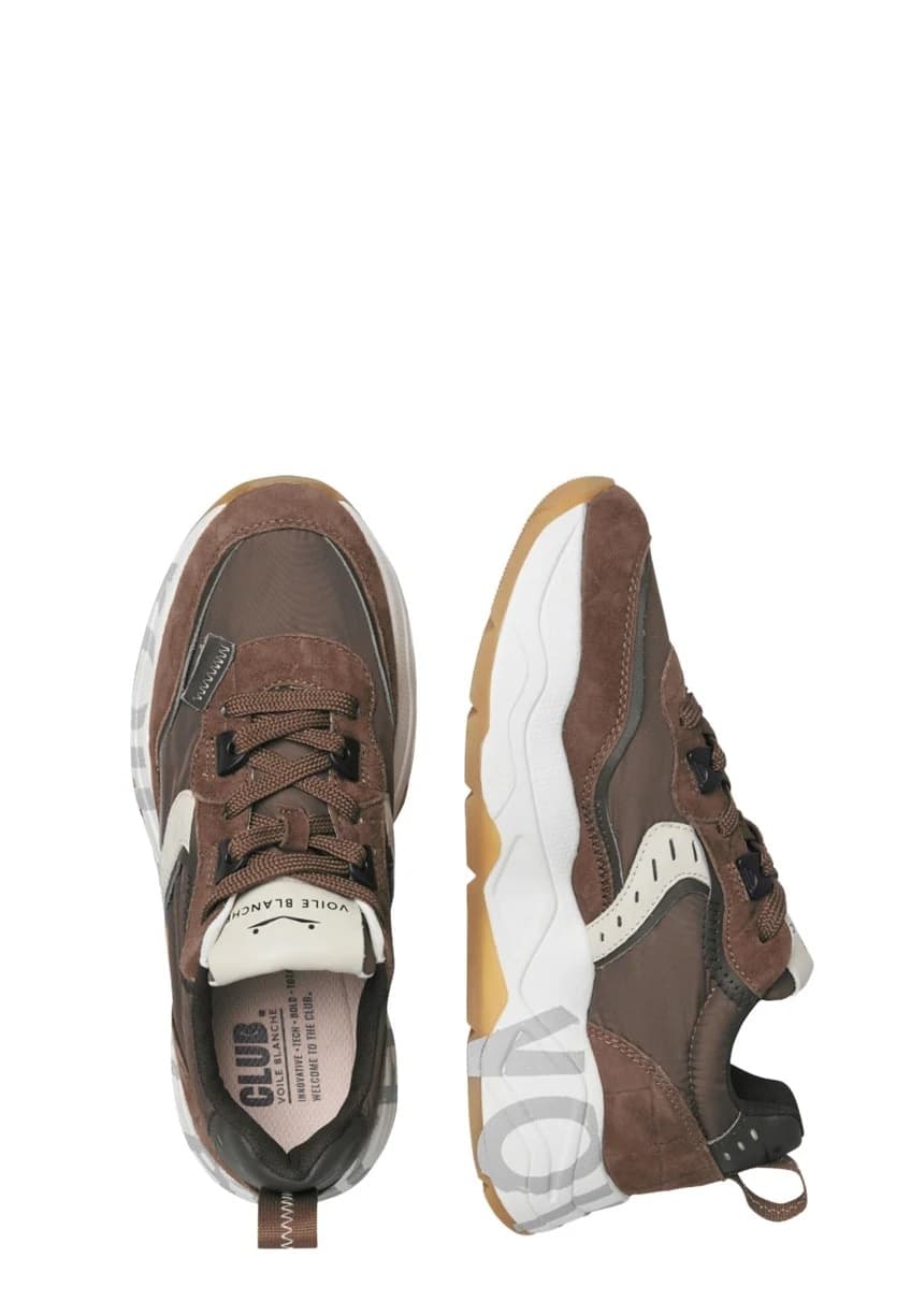 Voile Blanche  Sneakers Marrone - 4