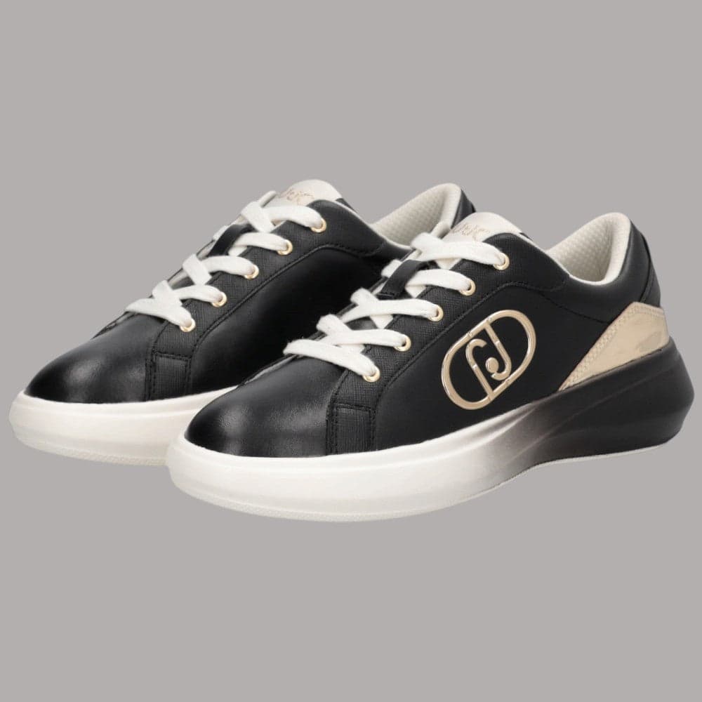 Sneakers Liu Jo Casper con logo metallico e inserto laminato - 2
