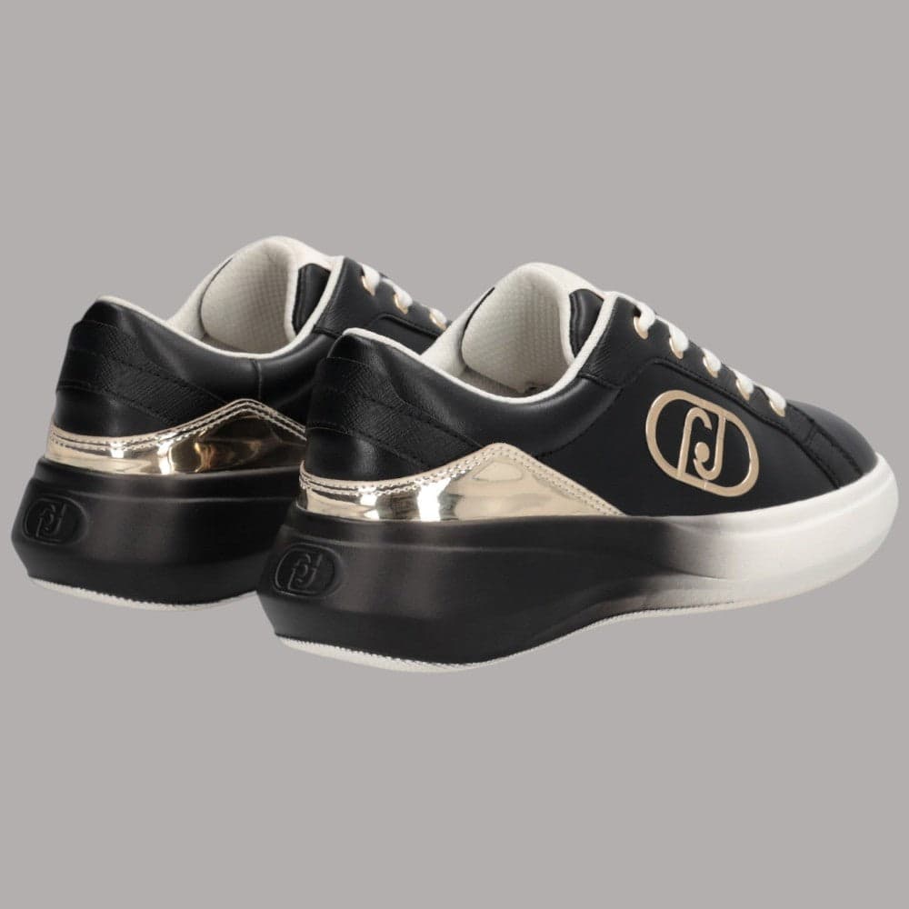 Sneakers Liu Jo Casper con logo metallico e inserto laminato - 3