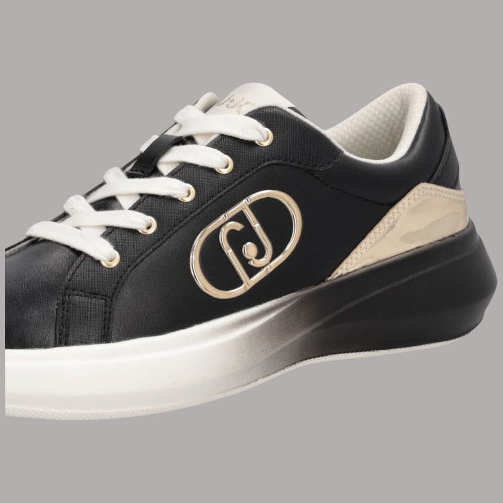 Sneakers Liu Jo Casper con logo metallico e inserto laminato - 5
