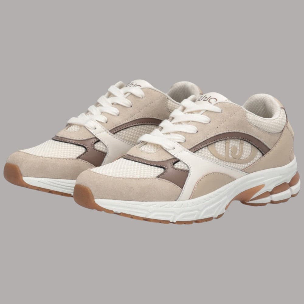 Sneakers Liu Jo con maxi logo monogram e dettagli in suede - 2