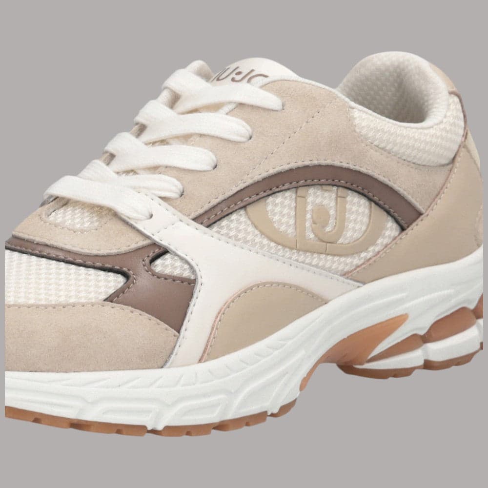 Sneakers Liu Jo con maxi logo monogram e dettagli in suede - 5