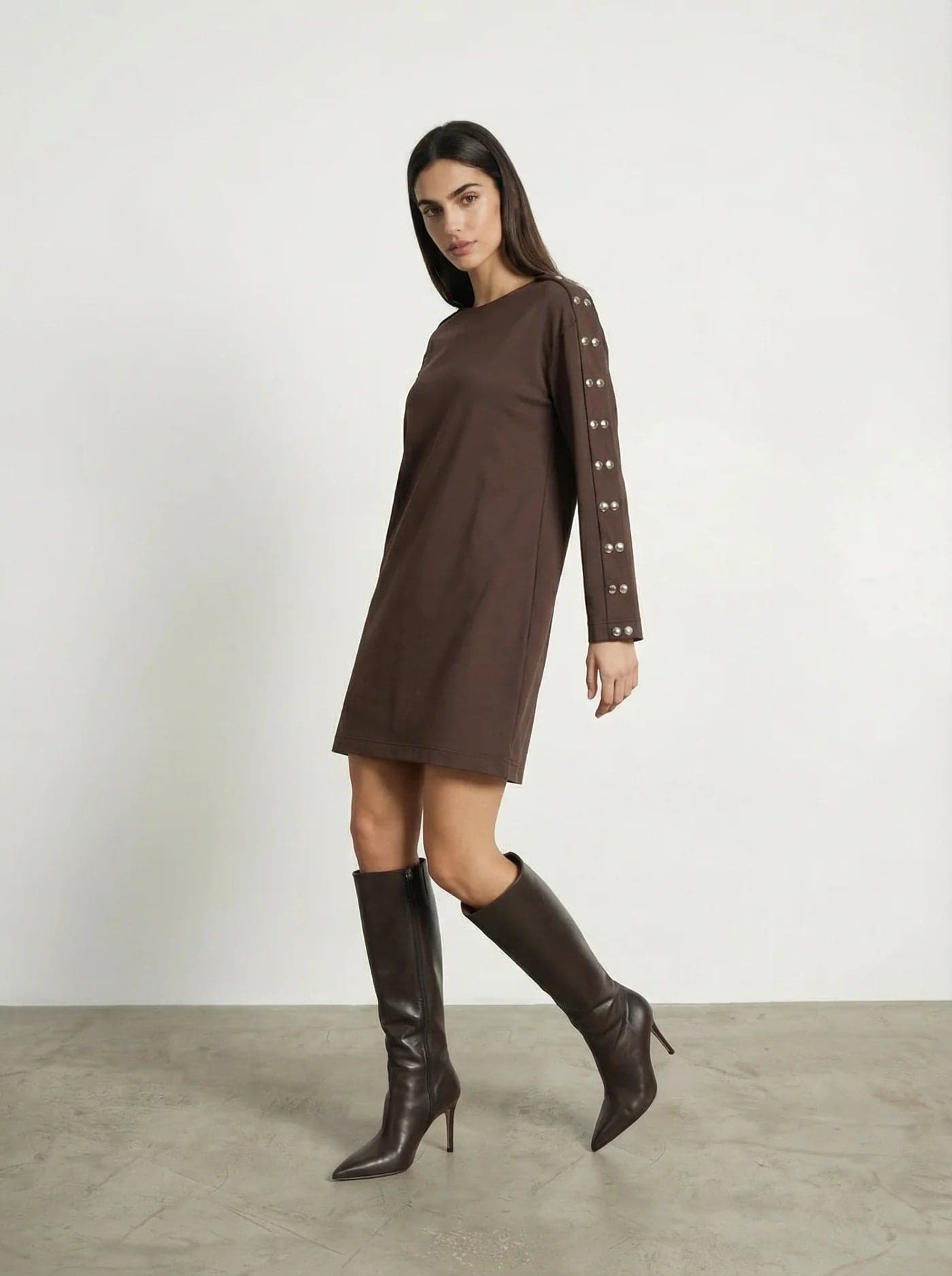 Jijil Abito donna JPI26AB084.0JE0128 MORO - 2