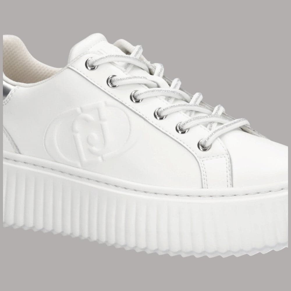 Sneakers Liu Jo Elodie 01 con maxi logo e suola platform strutturata - 2