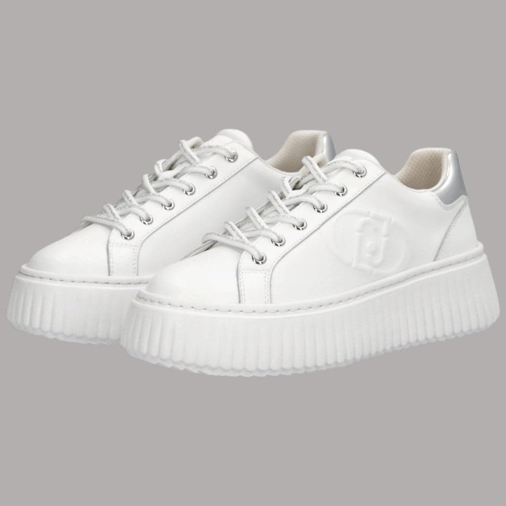 Sneakers Liu Jo Elodie 01 con maxi logo e suola platform strutturata - 3