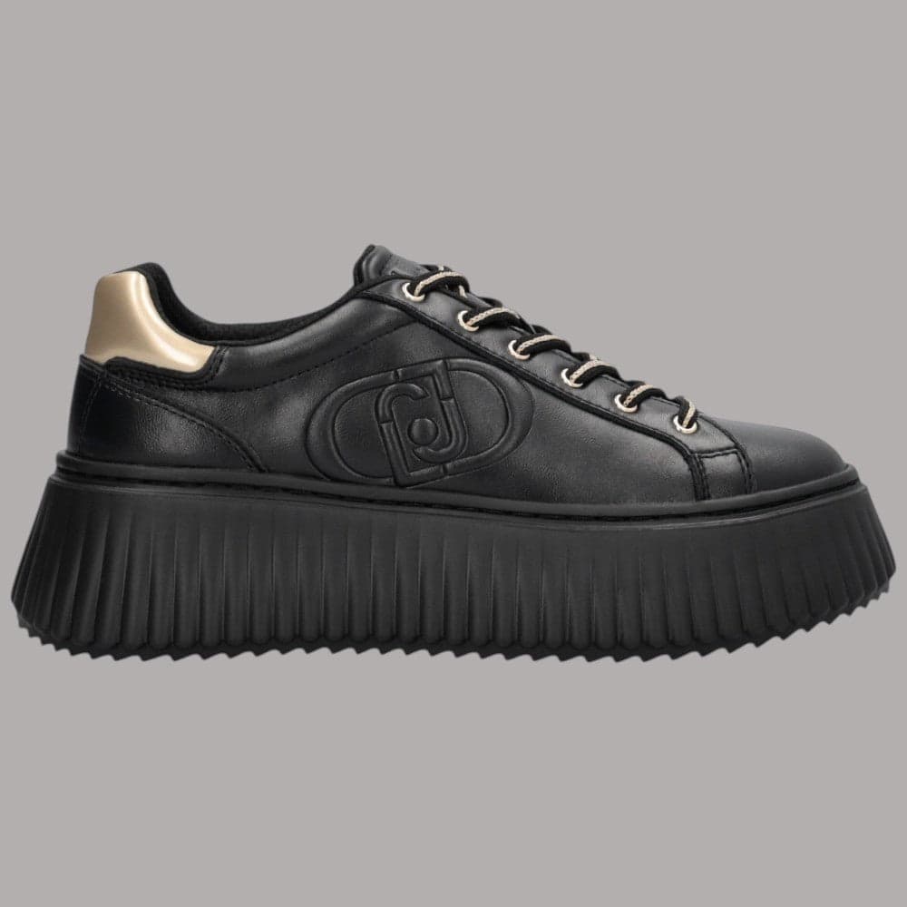 Sneakers Liu Jo Elodie 01 con maxi logo e suola platform strutturata - 6