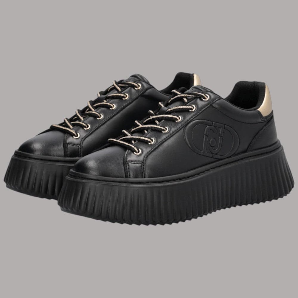 Sneakers Liu Jo Elodie 01 con maxi logo e suola platform strutturata - 8